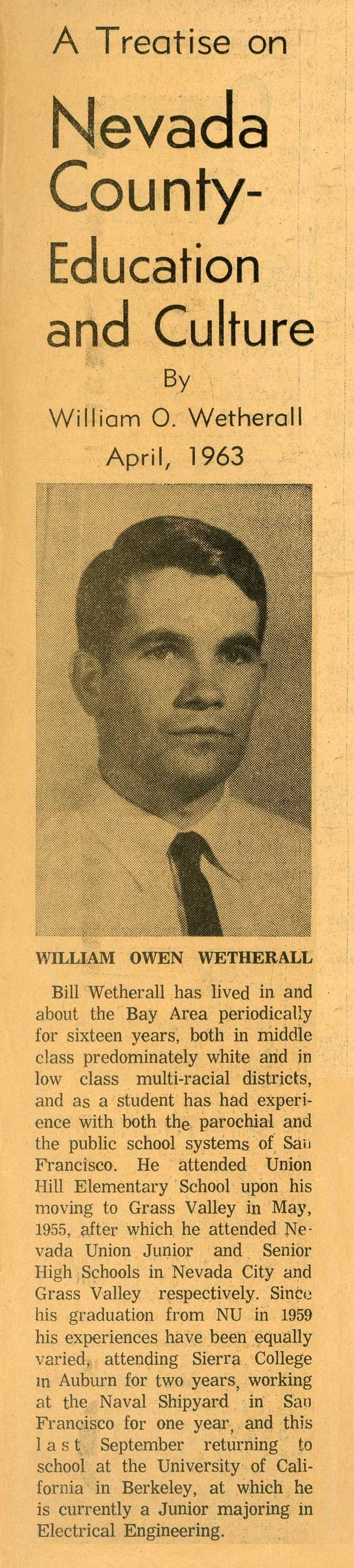 Wetherall 1963