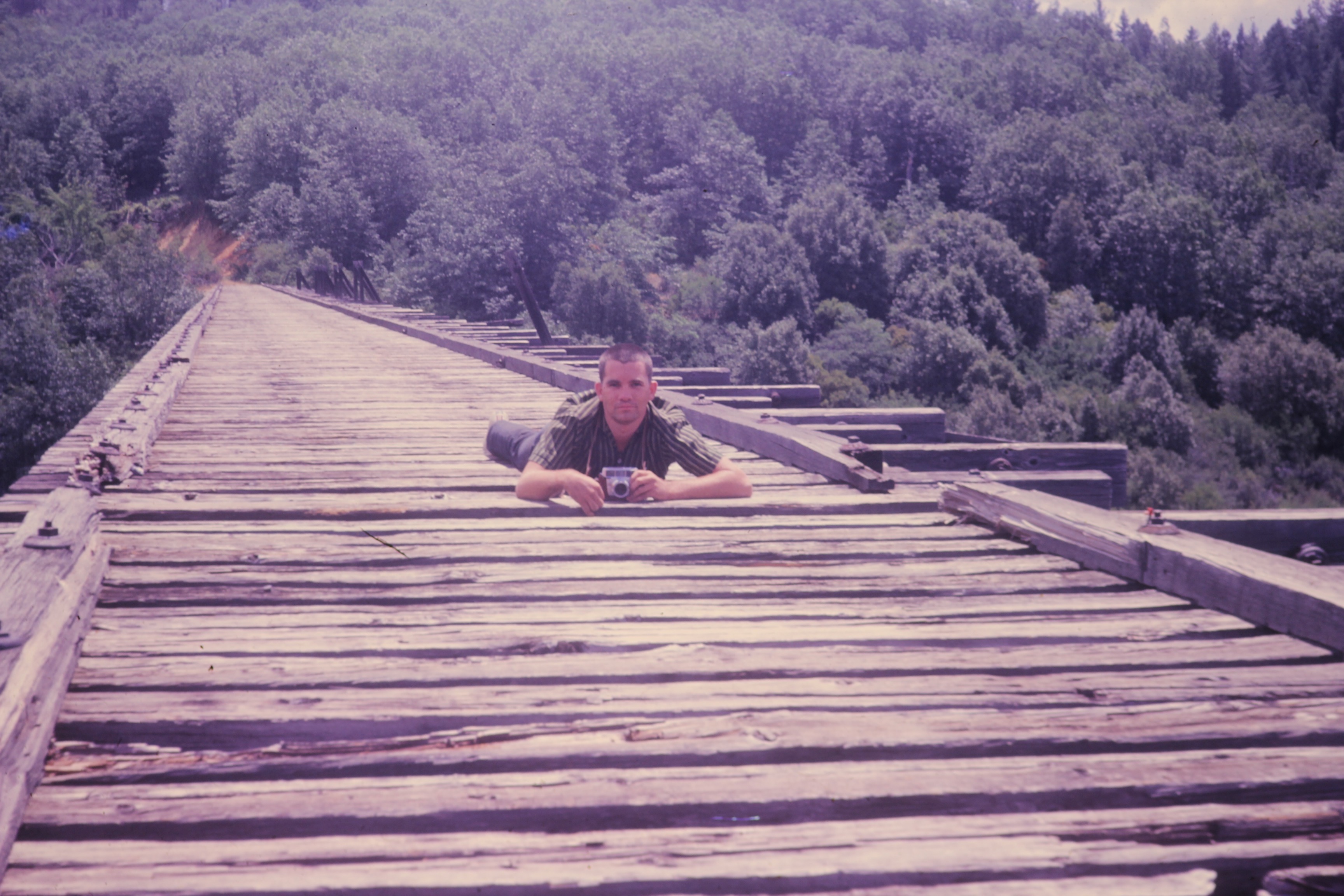 Wetherall Bear River Trestle 1963
